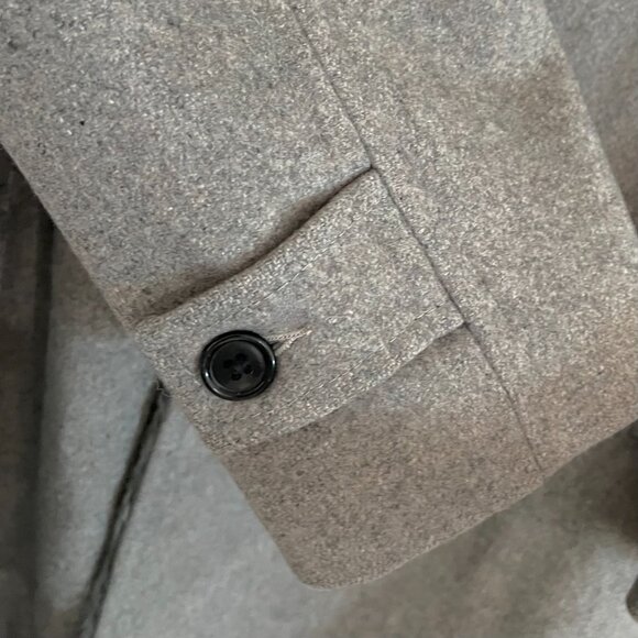 Vintage SEARS Men's Wool Pea Coat - Picture 10 of 11